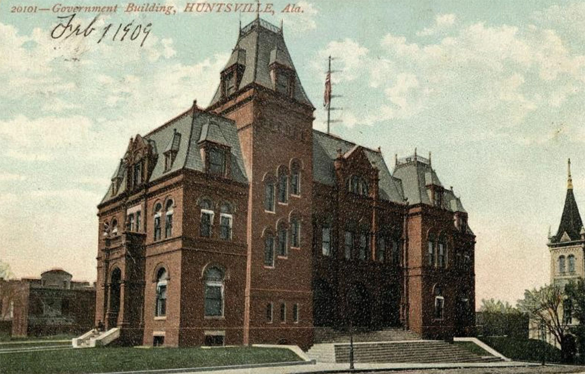 c. 1890 U. S. Post Office and Federal Courthouse Building