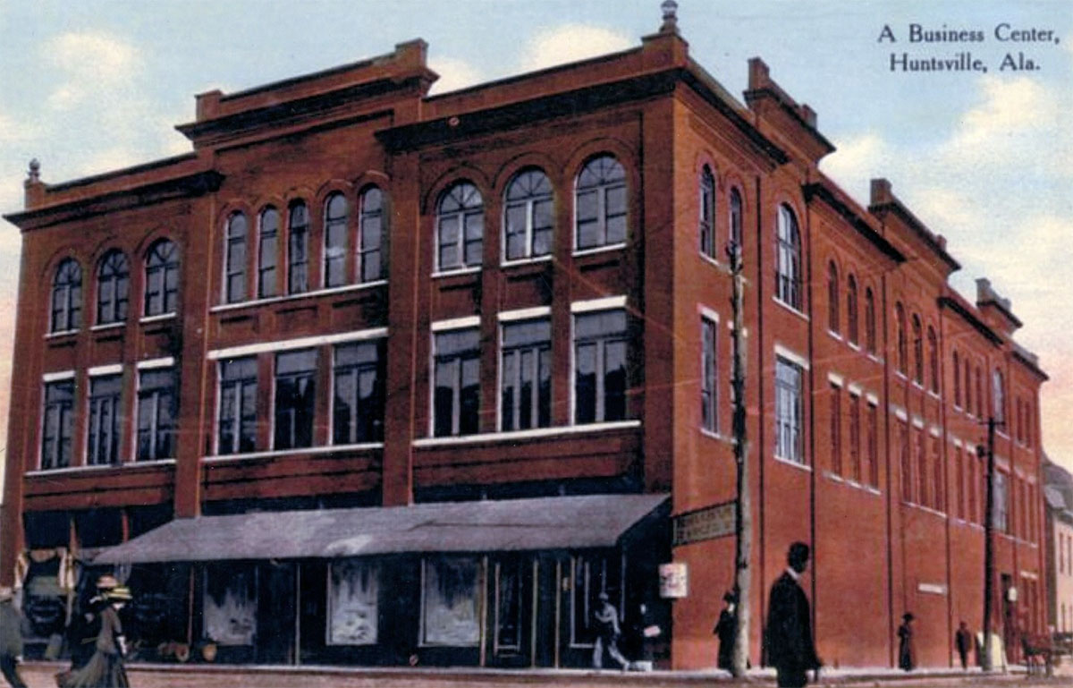 The original Van Valkenburgh Building before “modern” updates